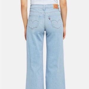 Levi's 318 shaping jeans Light Blue Wide Leg Jeans